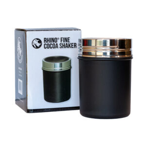 Rhino Fine Cocoa Shaker - Black
