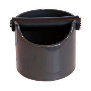 Rhino Mini Coffee Waste Bin - Gun Metal Grey