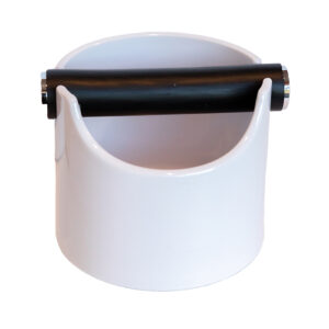 Rhino Mini Coffee Waste Bin - White